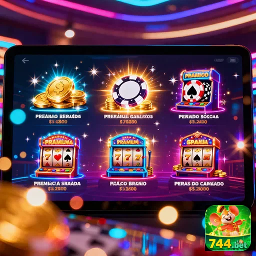 Prêmios emocionantes do jogo de cassino disponíveis no 744bet.